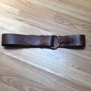 Anthropologie leather belt